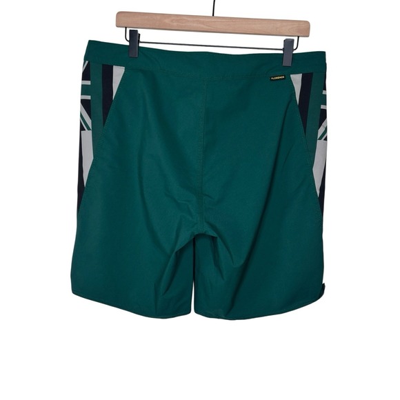 Florence Marine X Cordura Airtex Pro Hawaii Boardshort Green Size 32 FMBS00053 - Picture 2 of 7